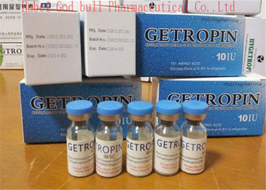 Chine Hormone de croissance humaine ISO9001 anti-vieillissement de stéroïdes anabolisant de Getropin 10iu HGH fournisseur