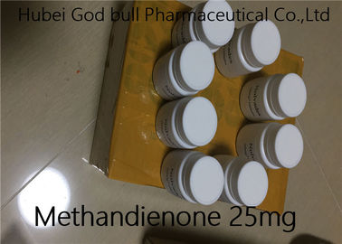 Chine Les pilules blanches de Methandienone 25mg Muscle le bodybuilding de stéroïdes de croissance fournisseur