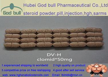 Chine Les anti stéroïdes Clomid 50mg d'oestrogène stimulent l'ovulation Clomid Clomiphene fournisseur