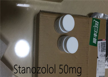 Chine Stéroïde androgène de Dht de Tablettes orales blanches de pilule de Winstrol Stanozolol 50mg fournisseur