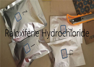 Chine Poudre jaune-clair stéroïde CAS 82640-04-8 d'anti oestrogène de chlorhydrate de Raloxifene fournisseur